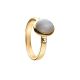 Story Gold Plated Ring w/ Oval Moonstone