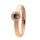 Skagen Rose Gold Ring w/ Stone