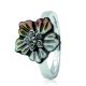 Skagen Swarovski Elements Flower Ring